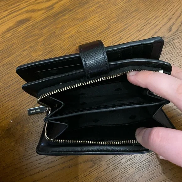 Kate Spade Black Leather Wallet - Picture 7 of 7